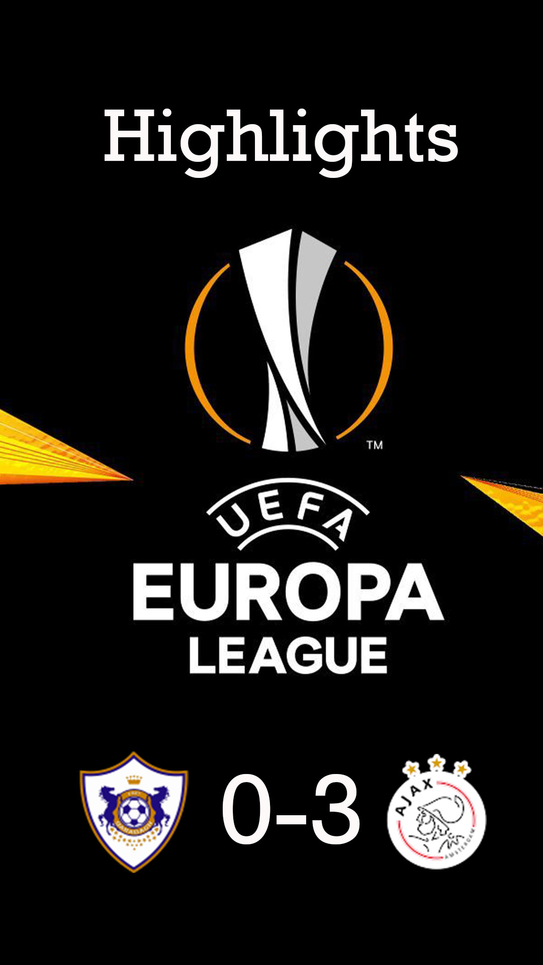 Qarabağ 0 - 3 Ajax | Highlight Europa League 24/25