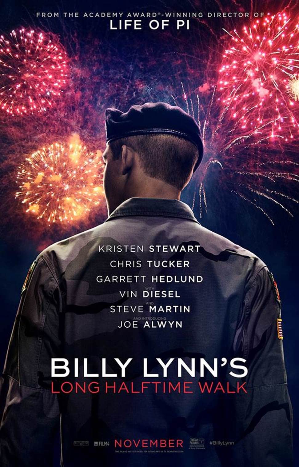 Billy Lynn's Long Halftime Walk (2016) บิลลี่ ลินน์ วีรบุรุษสมรภูมิเดือด 