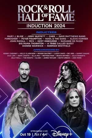 2024 Rock & Roll Hall of Fame Induction Ceremony (2024) [NoSub]