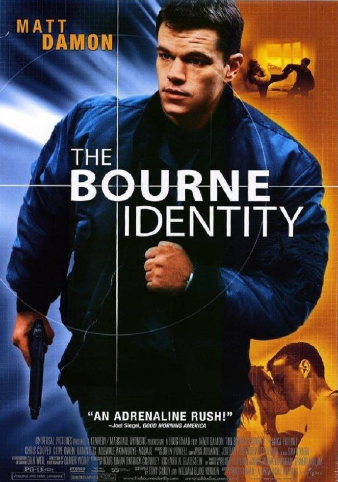 The Bourne 1 Identity (2002)  ล่าจารชน ยอดคนอันตราย